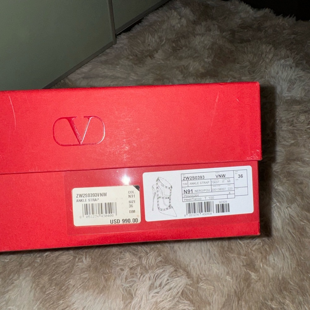 Valentino Rock stud black heels - Picture 4 of 14